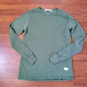 Kinetix Casual Luxury Men’s Long Sleeve Shirt Green Small NWT